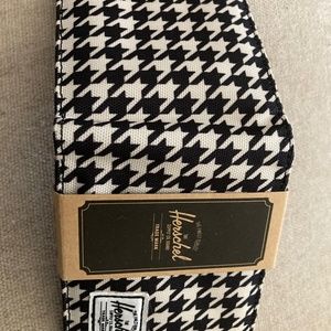Herschel Black and White Wallet